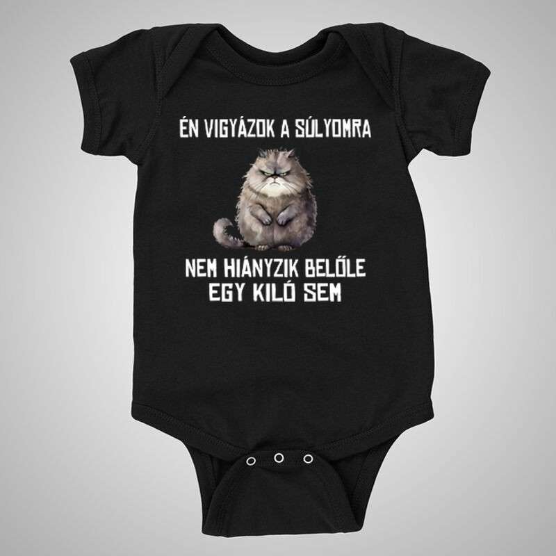 Baba body Én Vigyázok A Súlyomra MACSKA