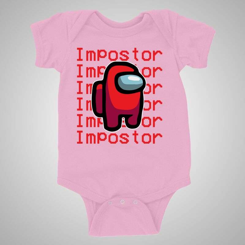 Baba body Among Us Red Impostor
