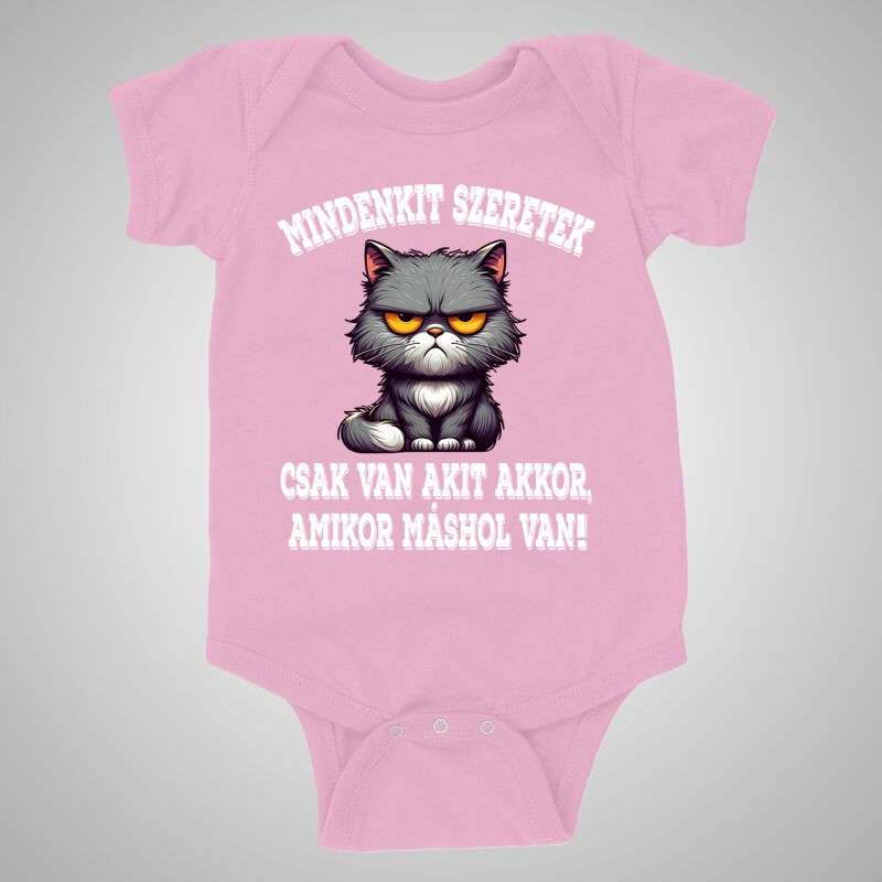 Baba body Mindenkit Szeretek Cica