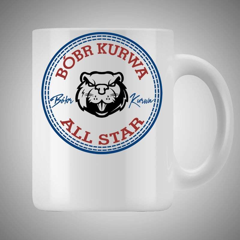 Bögre 3dl Bóbr Kurwa All Star