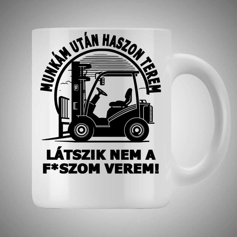 Bögre 3dl Munkám Után Haszon Terem TARGONCA