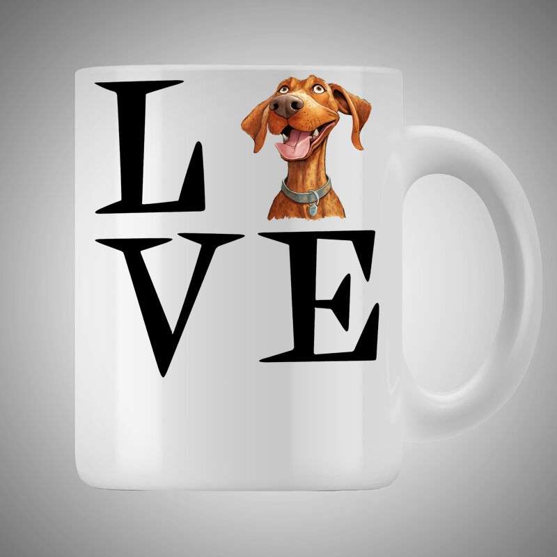 Bögre 3dl Love Vizsla 2.0