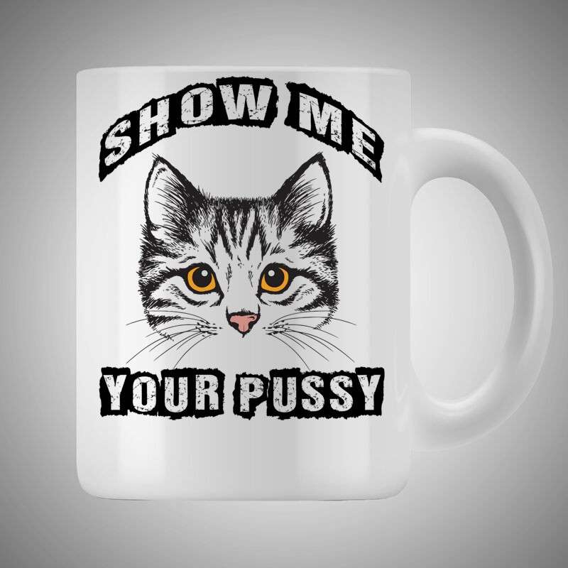 Bögre 3dl Show Me Your Pussy