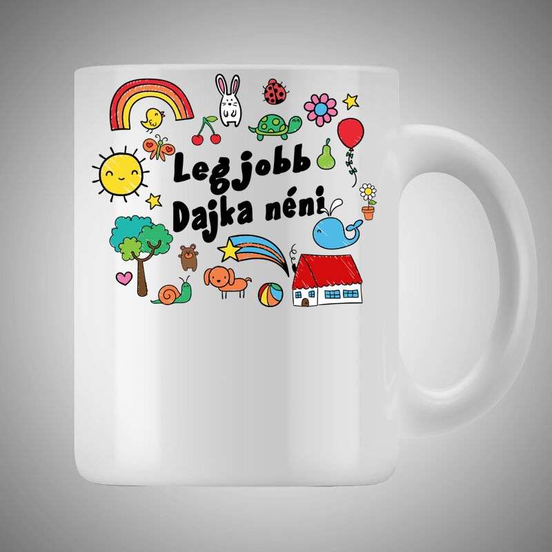 Bögre 3dl Legjobb Dajka Néni Rajzos