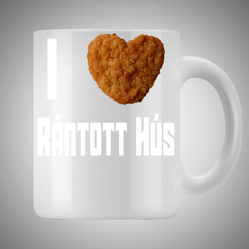 Bögre 3dl I Love Rántott Hús