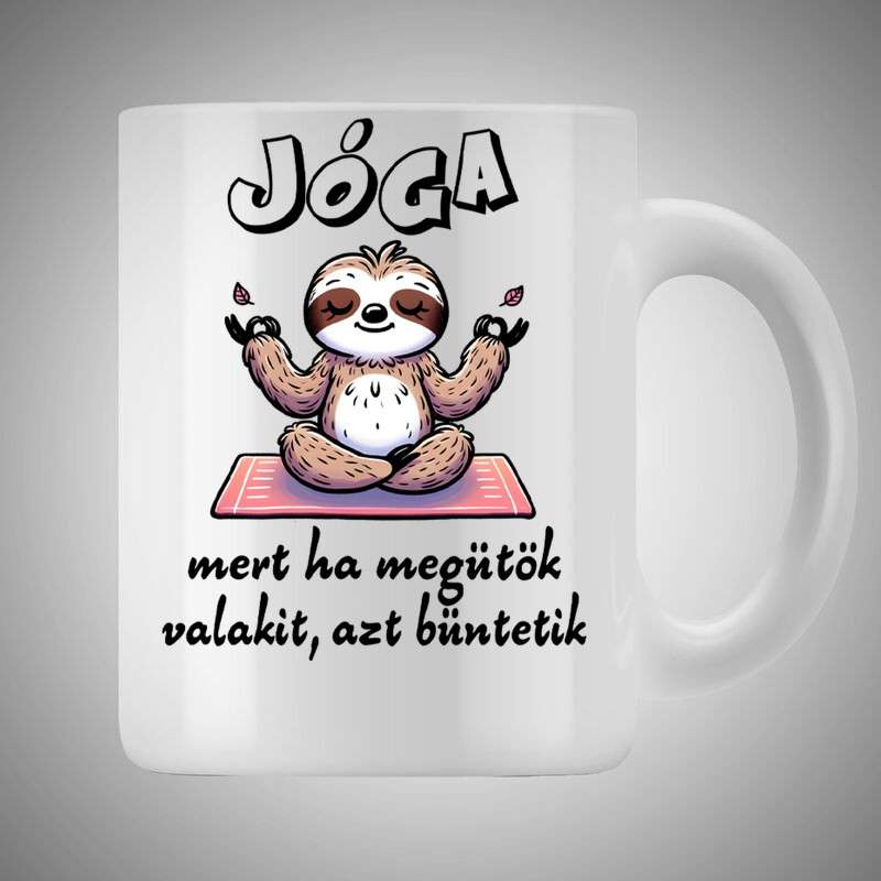 Bögre 3dl Jóga Lajhár