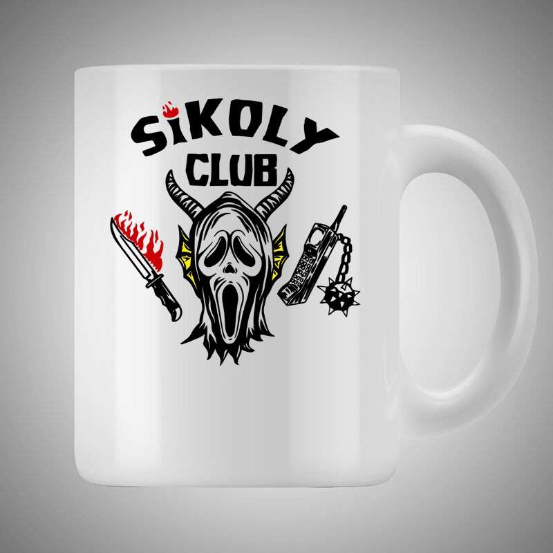 Bögre 3dl Sikoly Club