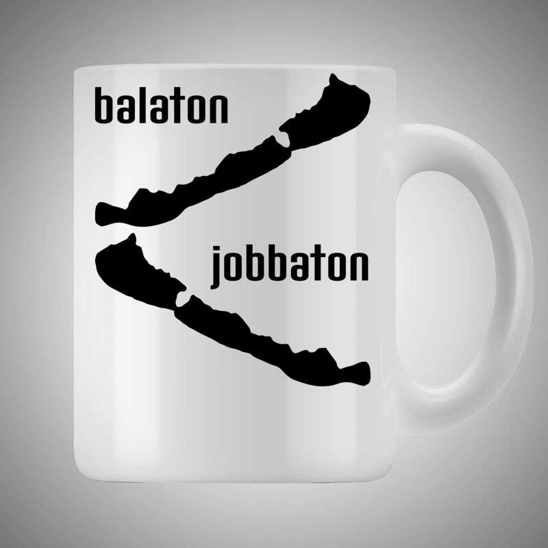 Bögre 3dl Balaton Jobbaton