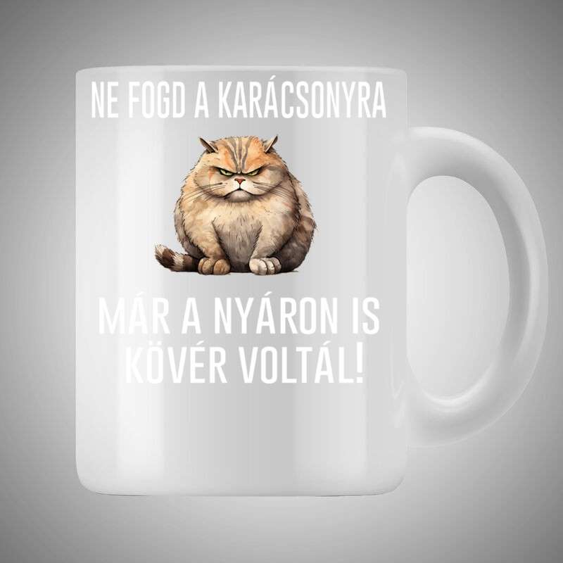 Bögre 3dl Ne Fogd A Karácsonyra Macska