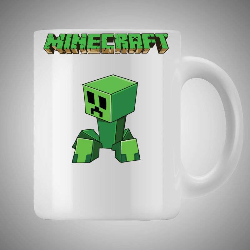 Bögre 3dl Minecraft Creeper 2.0
