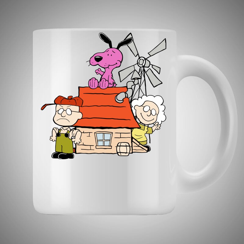 Bögre 3dl Bátor Snoopy