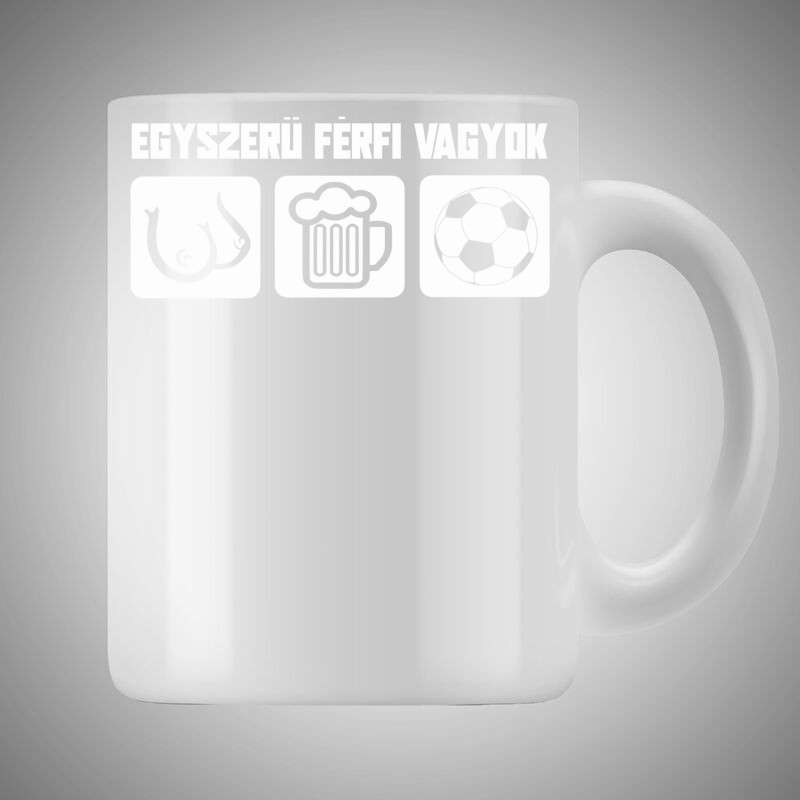Bögre 3dl Egyszerű Férfi Vagyok