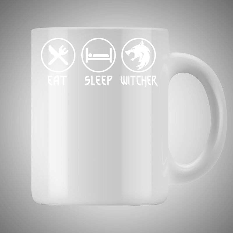 Bögre 3dl Eat Sleep Witcher