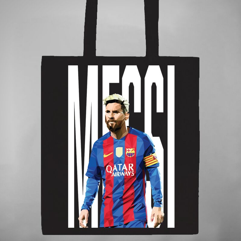 Pamut bevásárló táska Messi Barca 2.0