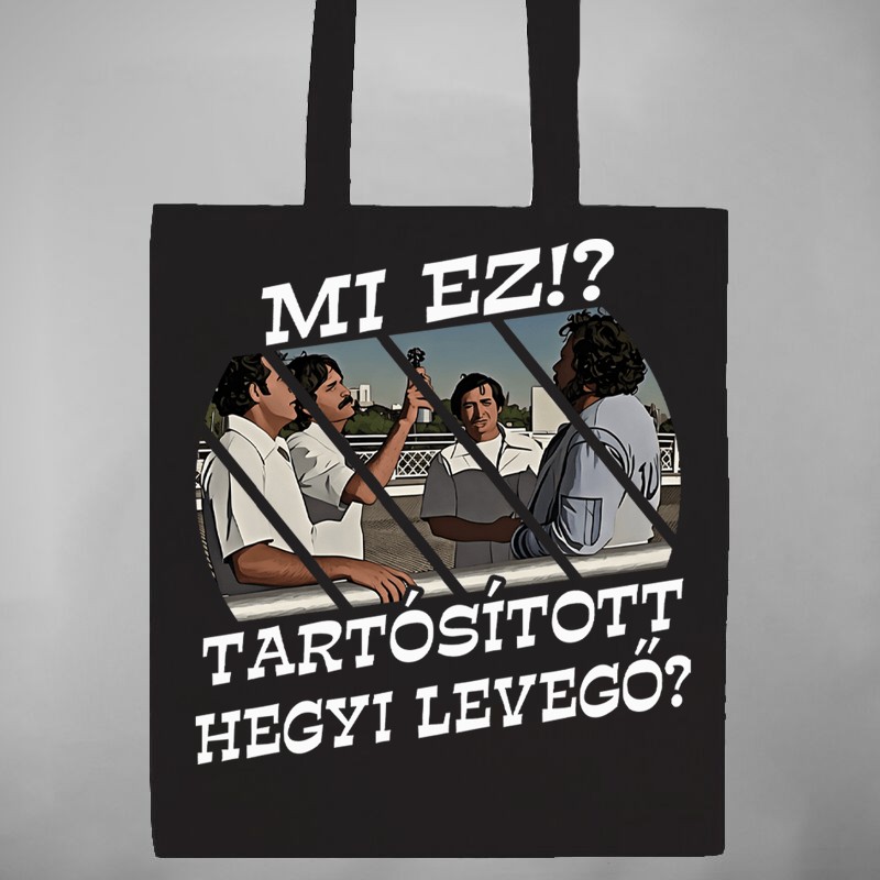 Pamut bevásárló táska Mi Ez Tartósított Hegyi Levegő