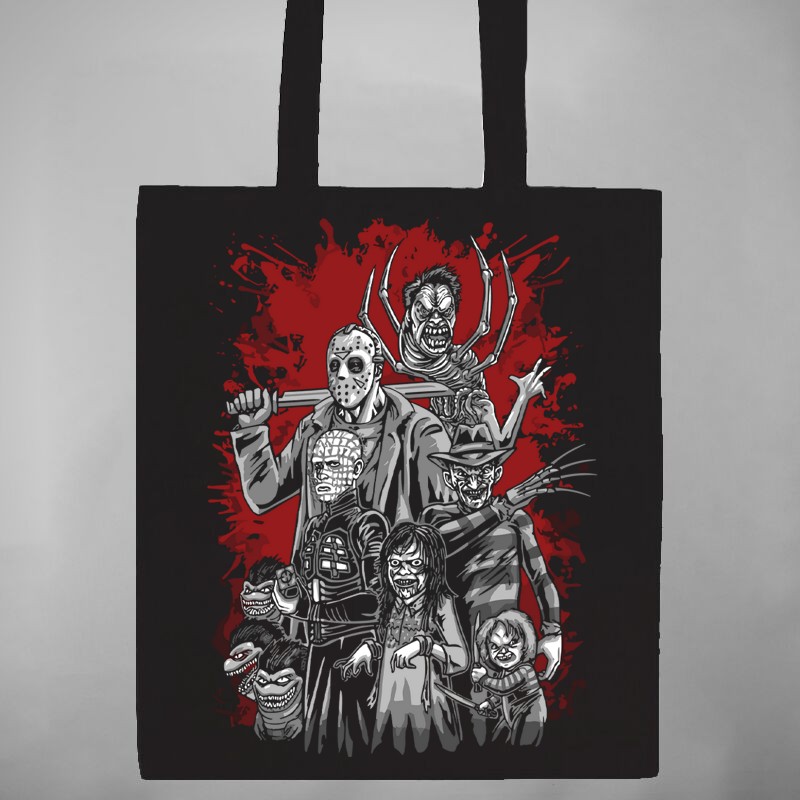 Pamut bevásárló táska Horror Legends