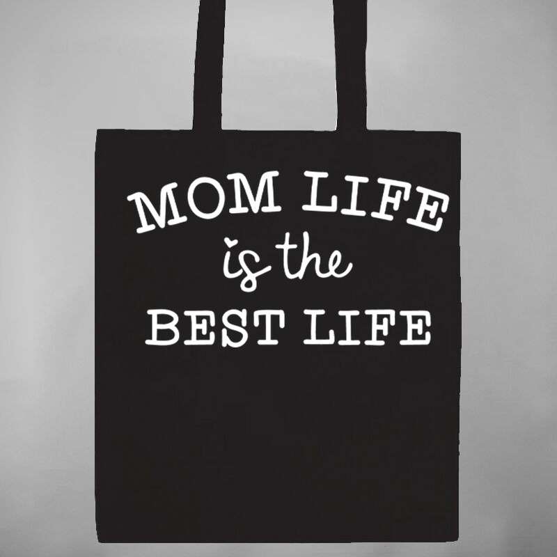 Pamut bevásárló táska Mom Life 2.0