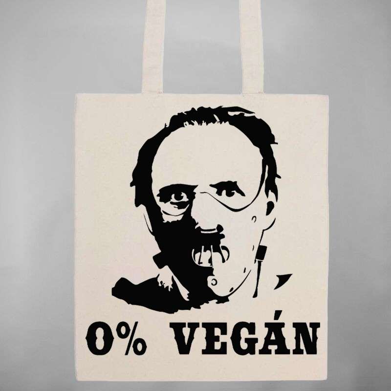 Pamut bevásárló táska Nulla Százalék Vegán