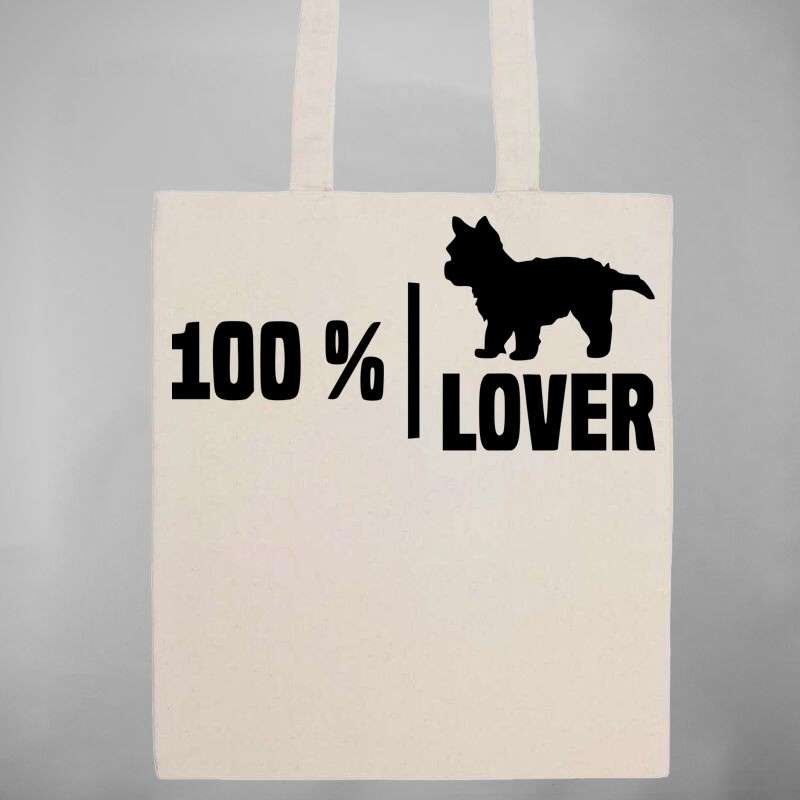 Pamut bevásárló táska 100 Yorkie Lover