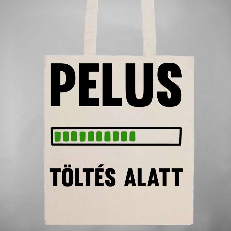 Pamut bevásárló táska Pelus Töltés Alatt