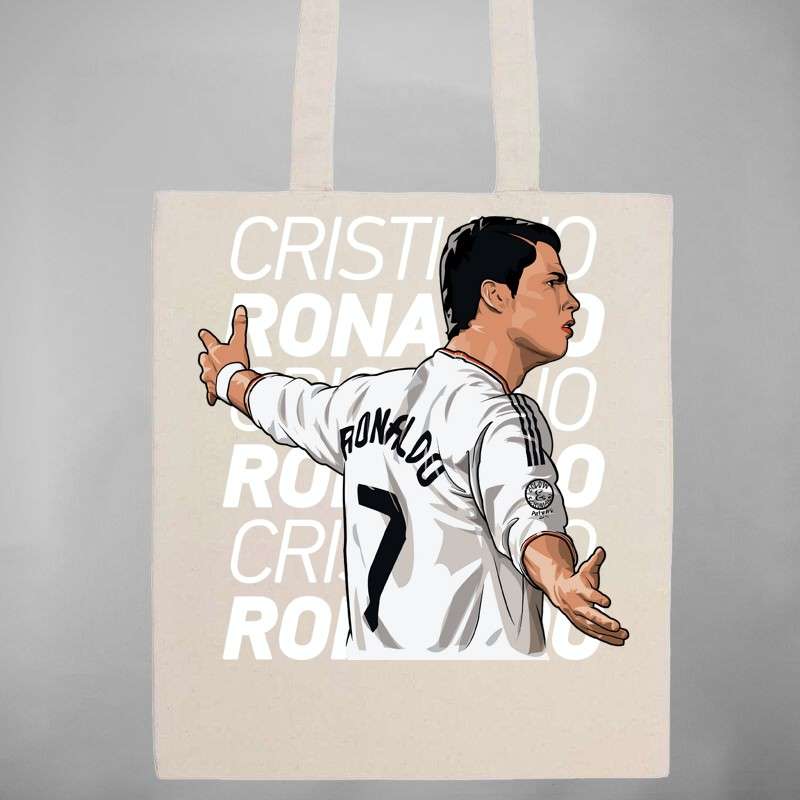 Pamut bevásárló táska Cristiano Ronaldo Cristiano Ronaldo