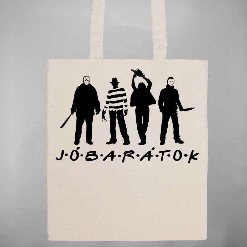Pamut bevásárló táska Jóbarátok