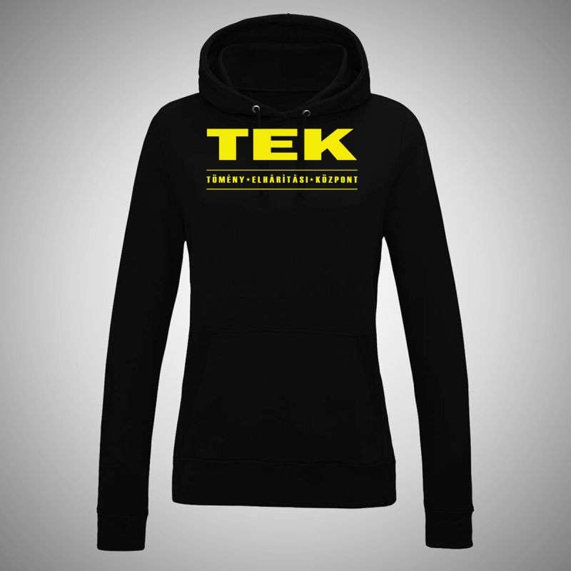 Női kapucnis pulóver TEK