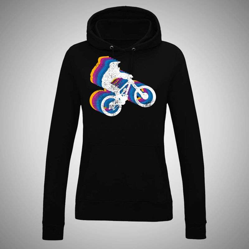 Női kapucnis pulóver MTB Vintage