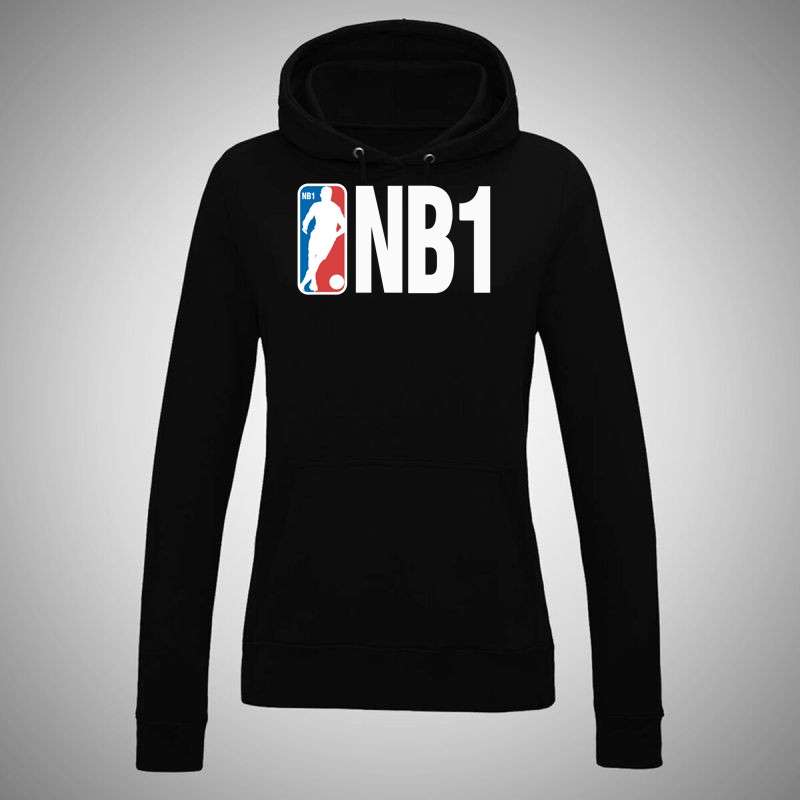 Női kapucnis pulóver NB1 NBA