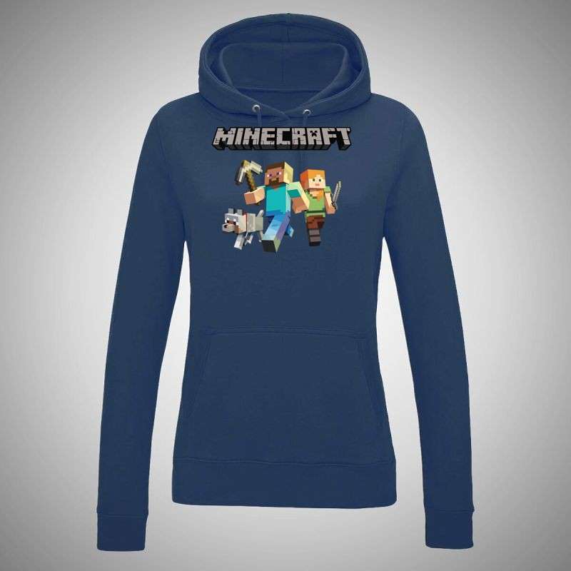 Női kapucnis pulóver Minecraft 3.0