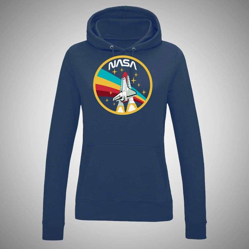 Női kapucnis pulóver NASA