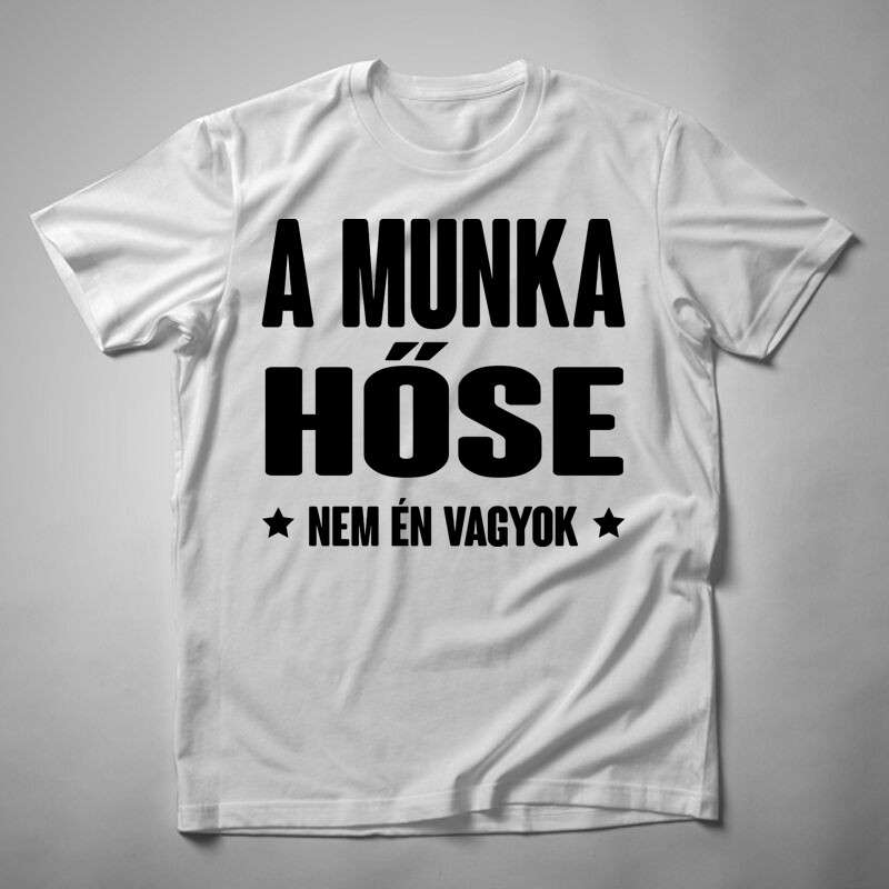 Férfi póló A Munka Hőse