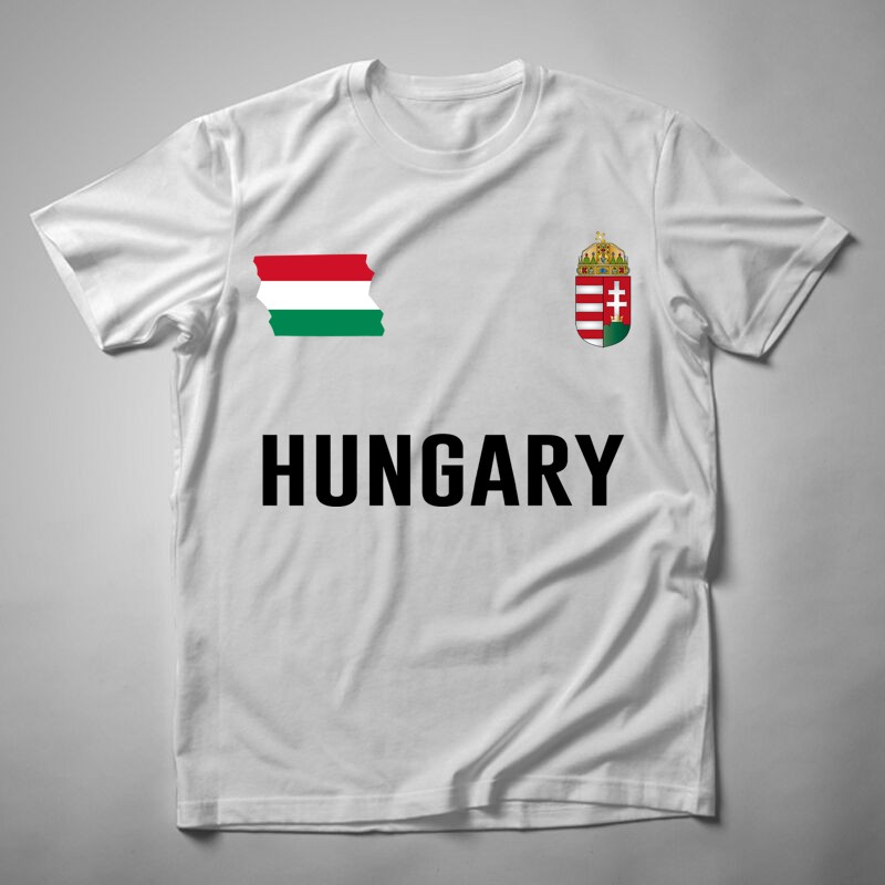 Férfi póló Hungary Címeres