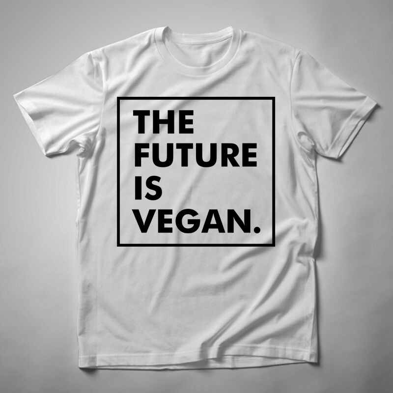 Férfi póló The Future Is Vegan