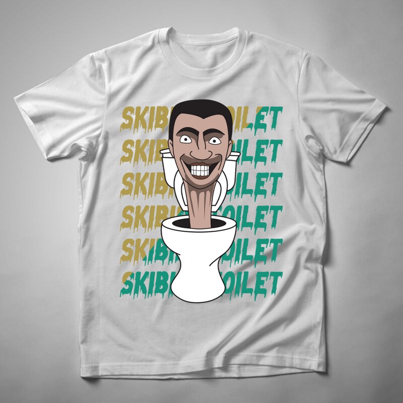 Férfi póló Skibidi Toilet