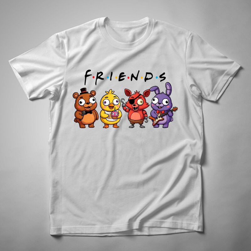 Férfi póló FNAF Friends