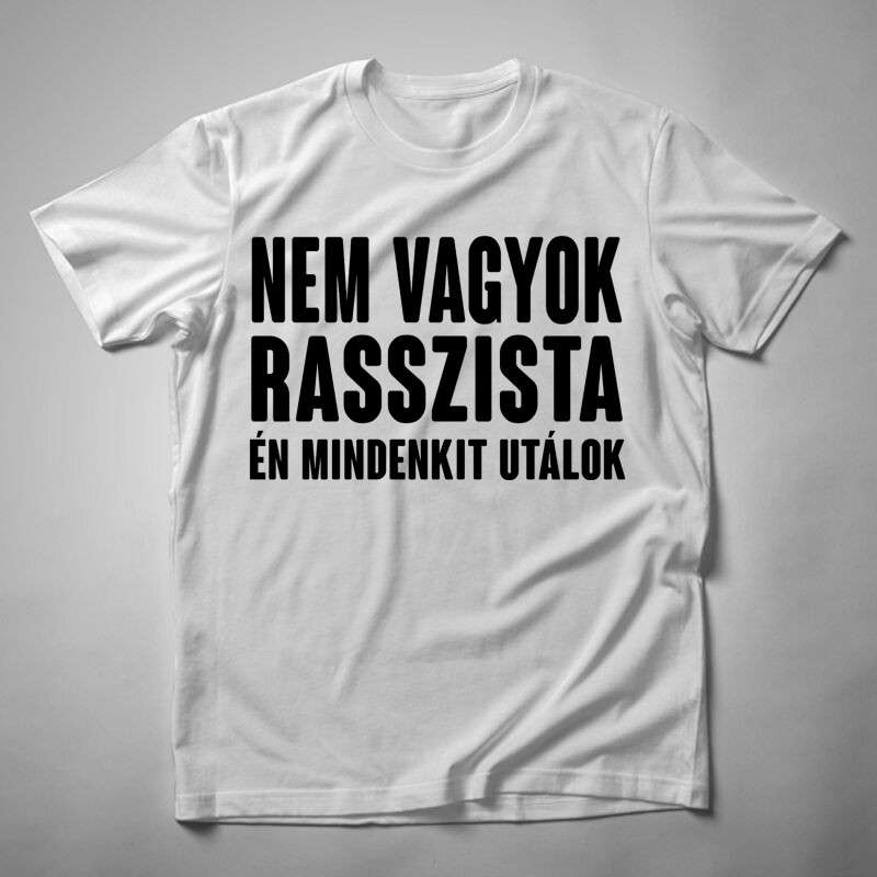 Férfi póló Nem Vagyok Rasszista