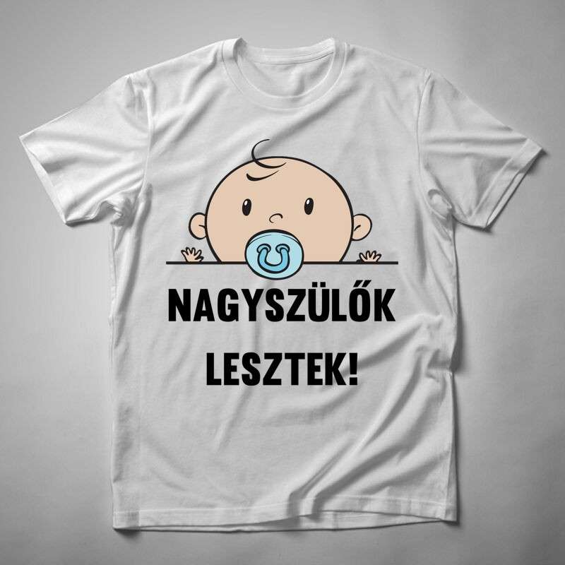 Férfi póló Nagyszülők Lesztek Fiú