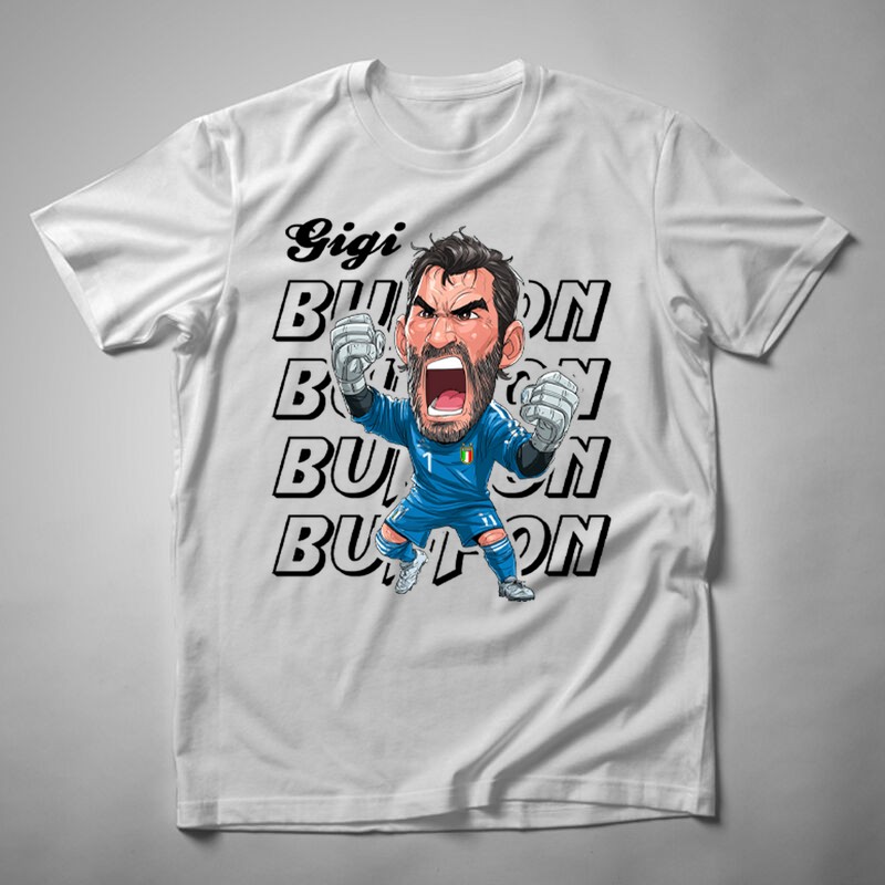Férfi póló Gigi Buffon Chibi