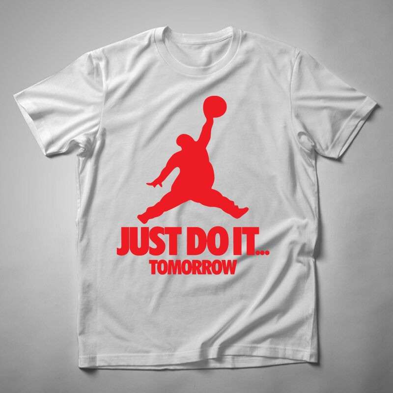 Férfi póló Just Do It Tomorrow