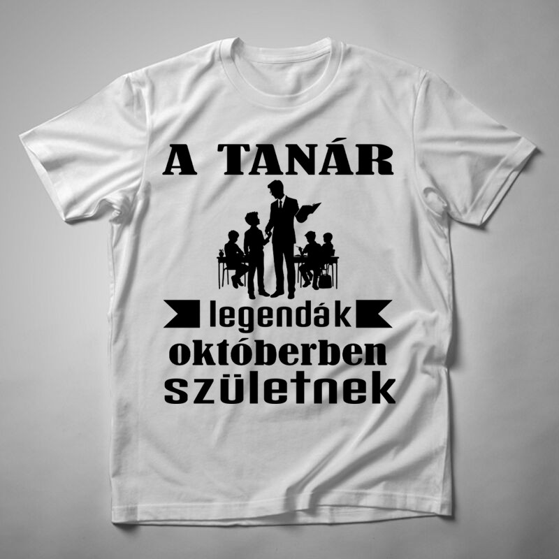 Férfi póló A Tanár Legendák Születnek