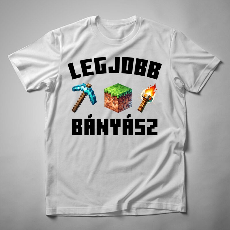 Férfi póló Legjobb Bányász