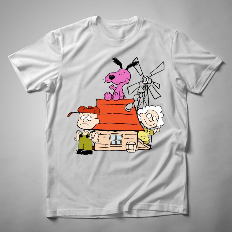 Férfi póló Bátor Snoopy