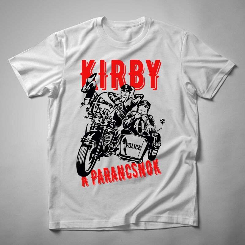Férfi póló Kirby A Parancsnok