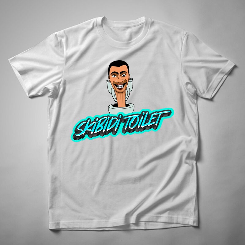 Férfi póló Skibidi Toilet 3.0