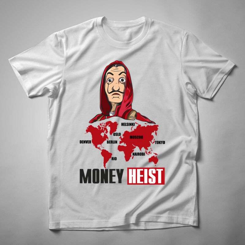 Férfi póló Money Heist