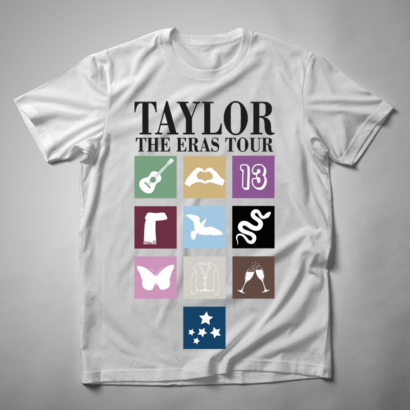 Férfi póló Taylor Eras Tour