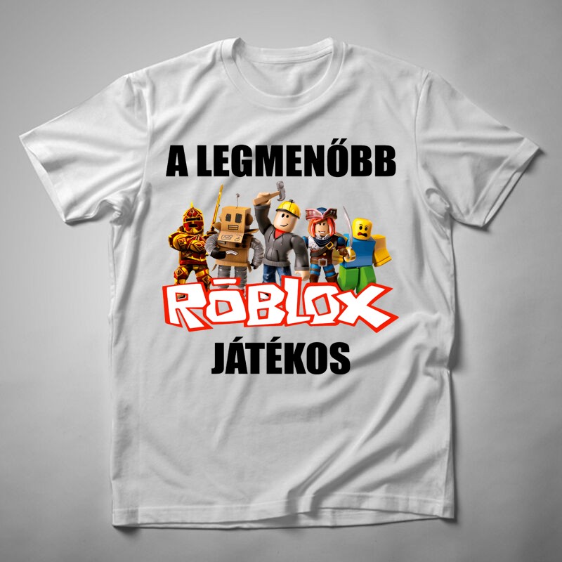 Férfi póló A Legmenőbb Roblox Játékos