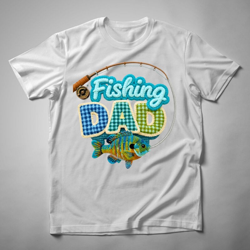 Férfi póló Fishing Dad