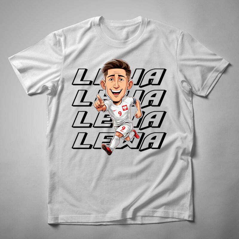 Férfi póló Robert Lewandowski Chibi